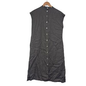 Grae Cove 100% Linen Midi Dress